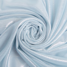 Тканина шифон стрейч із напиленням Сільвер 55 г/м2 150 см для суконь, блуз, декору й аксесуарів блактина