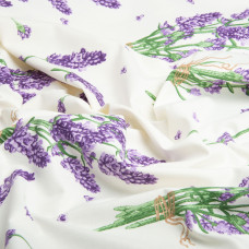 Тканина декоративна скатертина бавовна з водовідштовхувальним просоченням, 180 см, 220 г/м2, для скатертин, штор