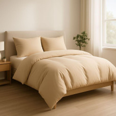 Тканина сатин 240 см 110 г/м2 300 ТС натуральна бавовна преміум якість для постільної білизни, покривал