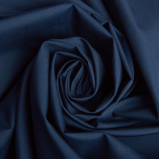 Тканина сорочкова однотонна 150 см 115 г/м2, для чоловічих і жіночих сорочок No13 (5633) синій
