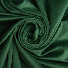 Тканина велюр однотонний Вайлет 150 см 290 г/м2, для одягу, суконь, костюмів, спідниць зелена