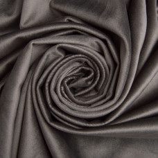 Тканина велюр однотонний Вайлет 150 см 290 г/м2, для одягу, суконь, костюмів, спідниць сіро/оливкова