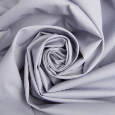 Тканина сорочкова однотонна 150 см 115 г/м2, для чоловічих і жіночих сорочок No15 (8907) сірий