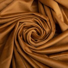 Тканина велюр однотонний Вайлет 150 см 290 г/м2, для одягу, суконь, костюмів, спідниць кемел