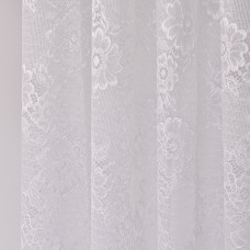 Тканина тюль жакард Валенс'єнн 310 см 65 г/м2 тюлева тканина, тканина для тюлю, тюль, гардини, жакардова тюль