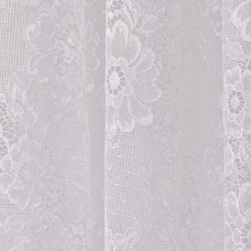 Тканина тюль жакард Валенс'єнн 310 см 65 г/м2 тюлева тканина, тканина для тюлю, тюль, гардини, жакардова тюль