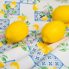 Тканина декоративна скатертина бавовна з водовідштовхувальним просоченням, 180 см, 220 г/м2, для скатертин, штор