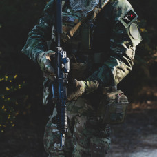 Шеврон із липучкою Чорна Борода Blackbeard 5х8 см вишитий патч нашивка