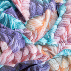 Тканина бязь ранфорс 5D для постільної білизни, бавовна 125 г/м2 240 см натуральна, постільна тканина, тканина для простирадл