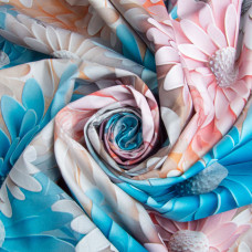 Тканина бязь ранфорс 5D для постільної білизни, бавовна 125 г/м2 240 см натуральна, постільна тканина, тканина для простирадл