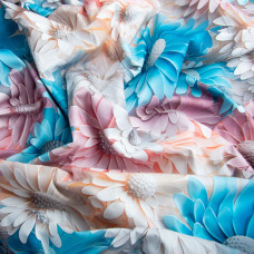 Тканина бязь ранфорс 5D для постільної білизни, бавовна 125 г/м2 240 см натуральна, постільна тканина, тканина для простирадл