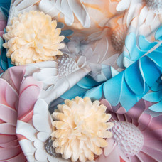 Тканина бязь ранфорс 5D для постільної білизни, бавовна 125 г/м2 240 см натуральна, постільна тканина, тканина для простирадл