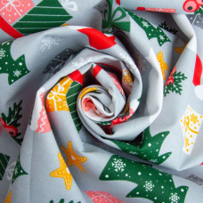 Тканина декоративна скатертина бавовна з водовідштовхувальним просоченням, 180 см, 220 г/м2, для скатертин, штор, декору