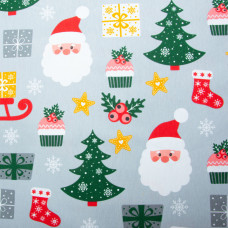 Тканина декоративна скатертина бавовна з водовідштовхувальним просоченням, 180 см, 220 г/м2, для скатертин, штор, декору