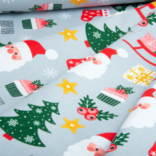 Тканина декоративна скатертина бавовна з водовідштовхувальним просоченням, 180 см, 220 г/м2, для скатертин, штор, декору