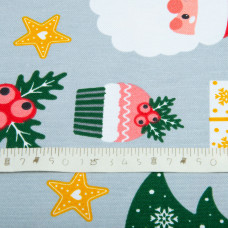 Тканина декоративна скатертина бавовна з водовідштовхувальним просоченням, 180 см, 220 г/м2, для скатертин, штор, декору