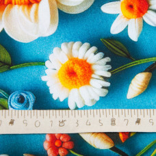 Тканина сатин для постільної білизни, 130 гр/м2 210 ТС, бавовна, 240 см Глорія