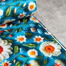 Тканина сатин для постільної білизни, 130 гр/м2 210 ТС, бавовна, 240 см Глорія