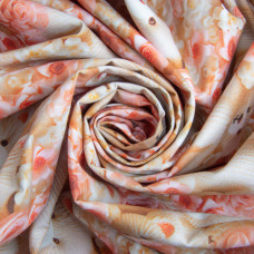 Тканина бязь ранфорс 5D для постільної білизни, бавовна 125 г/м2 240 см натуральна, постільна тканина, тканина для простирадл