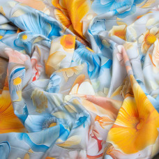 Тканина бязь ранфорс 5D для постільної білизни, бавовна 125 г/м2 240 см натуральна, постільна тканина, тканина для простирадл