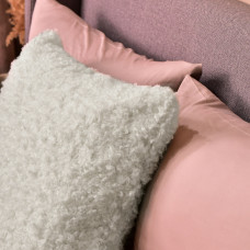 Подушка декоративна IDEIA 55х55 см штучне хутро гіпоалергенне молоко