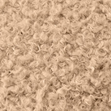 Подушка декоративна IDEIA 55х55 см зі штучного хутра гіпоалергенна карамель