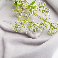 Тканина фліс однотонна 280 г/м2 тепла тканина поларин антипілінг, м'яка для флісівок, кофт, штанів св. сірий