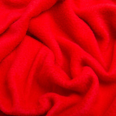 Тканина фліс однотонна 200 г/м2 тепла тканина полар, м'яка для флісівок, кофт, штанів червоний