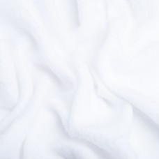 Тканина фліс однотонна 200 г/м2 тепла тканина полар, м'яка для флісівок, кофт, штанів білій