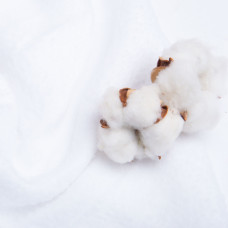 Тканина фліс однотонна 200 г/м2 тепла тканина полар, м'яка для флісівок, кофт, штанів білій