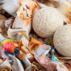 Тканина бязь ранфорс 5D для постільної білизни, бавовна 125 г/м2 240 см натуральна, постільна тканина, тканина для простирадл