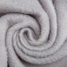 Тканина фліс однотонна 200 г/м2 тепла тканина полар, м'яка для флісівок, кофт, штанів св. сірий