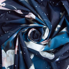 Тканина бязь ранфорс 5D для постільної білизни, бавовна 125 г/м2 240 см натуральна, постільна тканина, тканина для простирадл