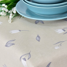 Скатертина з водовідштовхувальним просоченням IDEIA 140х170 см бавовна пролісок