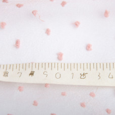 Тканина органза напівпрозора 25 г/м2 145 см легка для платтів, декору, вечірніх і карнавальних костюмів пудра