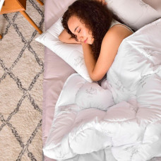 Ковдра демісезонна 200х220 см SEI DESIGN 200 г/м2 штучний пух гіпоалергенна