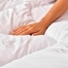 Ковдра зимова 200х220 см SEI DESIGN 450 г/м2 штучний пух супер тепла