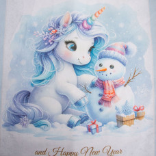 Тканина декоративна бавовна скатертина 150 см 230 г/м2 для скатертин, штор, декору, новорічний, різдвяний принт