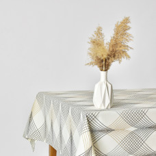 Скатертина з водовідштовхувальним просоченням IDEIA 140х170 см бавовна беж