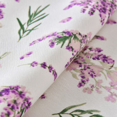 Скатертина з водовідштовхувальним просоченням IDEIA 140х170 см бавовна лаванда