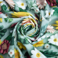 Тканина бязь ранфорс 5D для постільної білизни, бавовна 125 г/м2 240 см натуральна, постільна тканина, тканина для простирадл