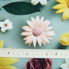 Тканина бязь ранфорс 5D для постільної білизни, бавовна 125 г/м2 240 см натуральна, постільна тканина, тканина для простирадл