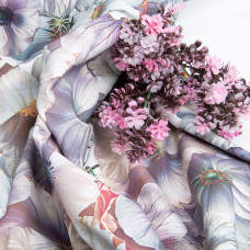 Тканина бязь ранфорс 5D для постільної білизни, бавовна 125 г/м2 240 см натуральна, постільна тканина, тканина для простирадл