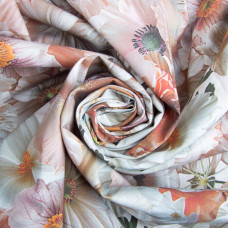 Тканина бязь ранфорс 5D для постільної білизни, бавовна 125 г/м2 240 см натуральна, постільна тканина, тканина для простирадл