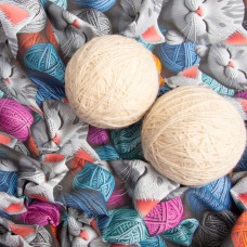 Тканина бязь ранфорс 5D для постільної білизни, бавовна 125 г/м2 240 см натуральна, постільна тканина, тканина для простирадл