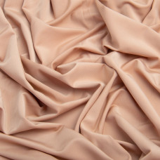 Тканина трикотаж однотонний мікрокра 200 г/м2 150 см, тканина для суконь, лосин, футболок, спортивного одягу т/беж