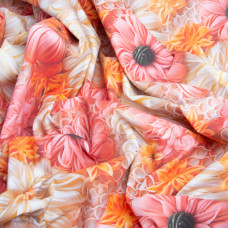 Тканина бязь ранфорс 5D для постільної білизни, бавовна 125 г/м2 240 см натуральна, постільна тканина, тканина для простирадл