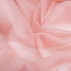 Тканина фатин євро 300 см 15 г/м2 легка декоративна для суконь, костюмів, декору No9/F пудра