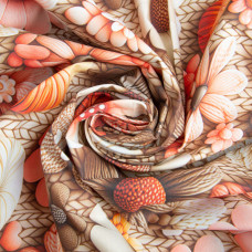 Тканина бязь ранфорс 5D для постільної білизни, бавовна 125 г/м2 240 см натуральна, постільна тканина, тканина для простирадл