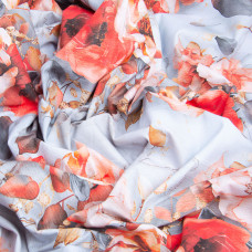 Тканина бязь ранфорс 5D для постільної білизни, бавовна 125 г/м2 240 см натуральна, постільна тканина, тканина для простирадл